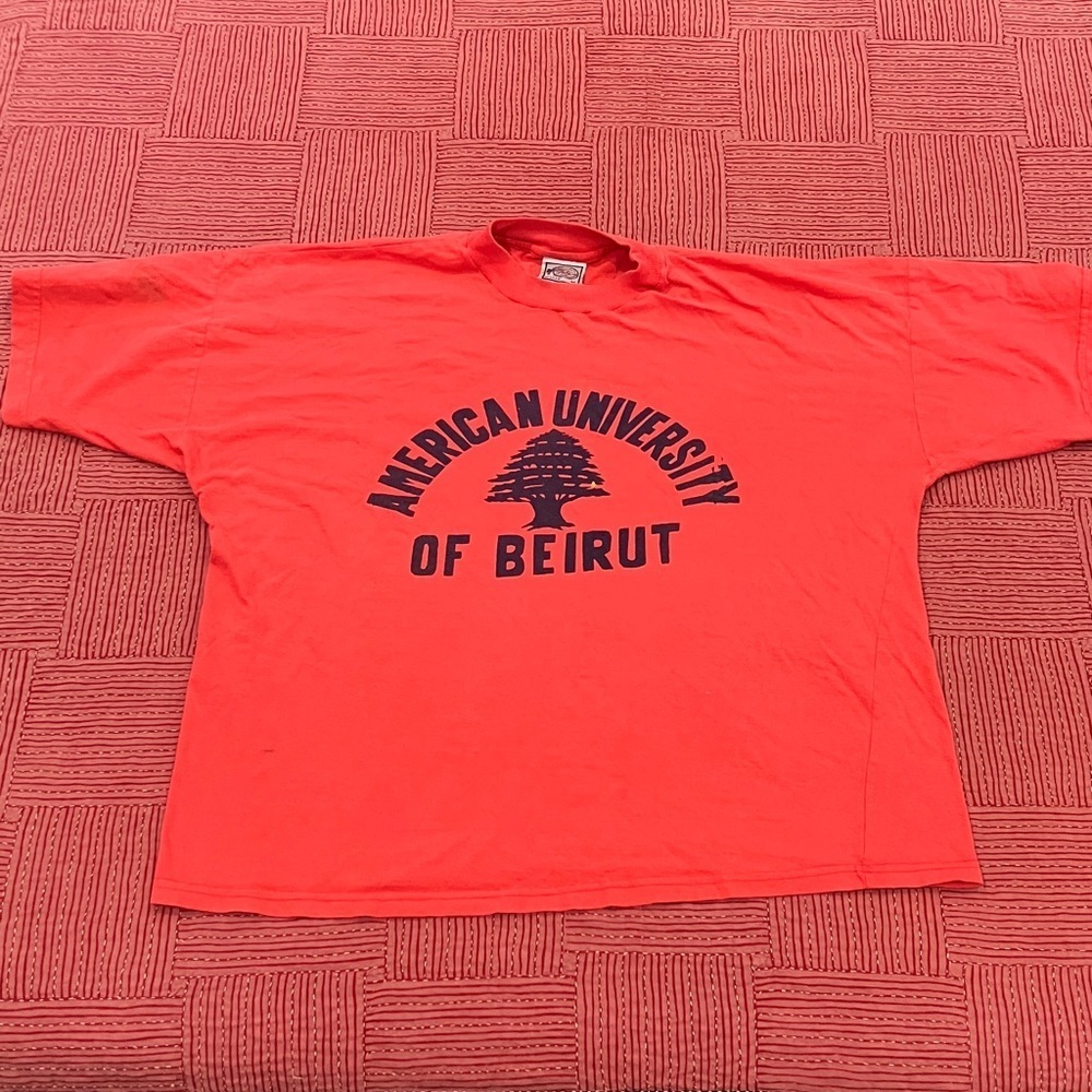 Beirut men’s orange Graphic Tee